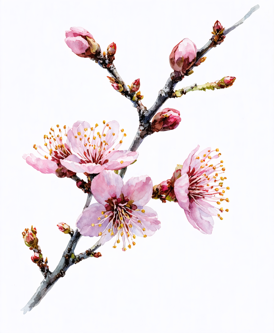 Peony Watercolor Wall Art